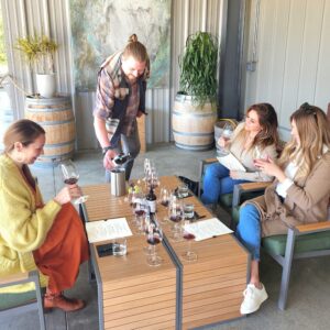 Seated Wine Tasting at The Tasting Barn in Napa Valley, CA
