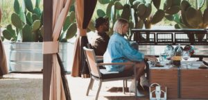 People Tasting in Cabana